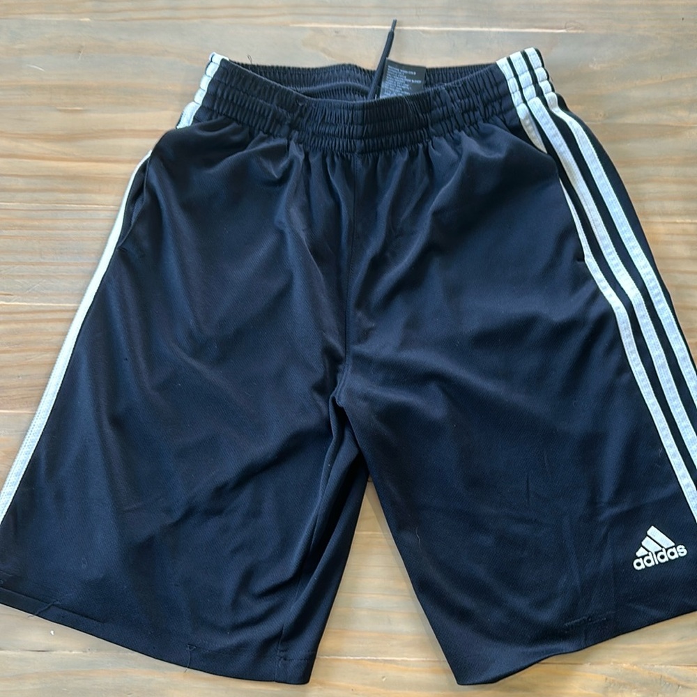Adidas Youth Large 14-16 Black Shorts